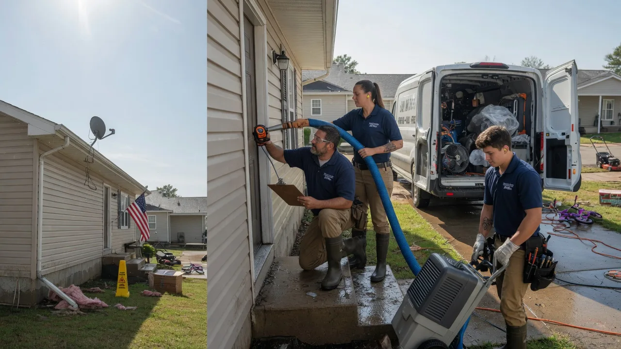Ceiling Water Damage Restoration in Dickinson, ND near me